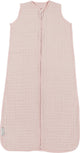 Meyco baby uni baby zomerslaapzak - pre-washed hydrofiel - soft pink - 60cm - 0.5 tog