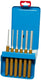 Sw stahl drevel set 82620l drift pin set 3-8mm 6 pcs. in metal case
