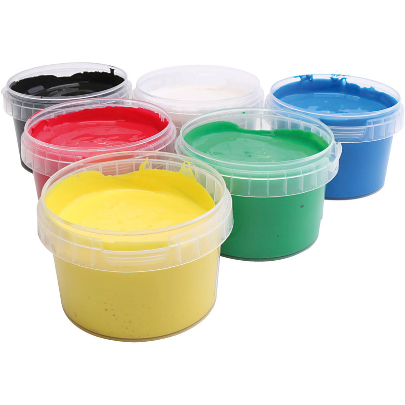 Afbeelding laden in galerijviewer, Https: www.cchobby.nl primo-vingerverf-diverse-kleuren-6x250-ml-1-doos
