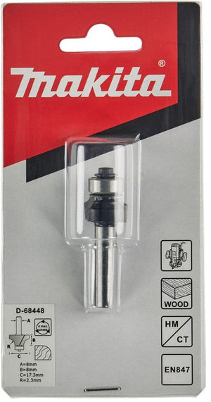 Makita accessoires afrondfrees 17,3x8,0 s8 - d-68448