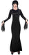 Widmann the addams family morticia - zwarte jurk - maat l