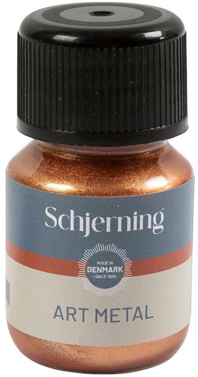 Afbeelding laden in galerijviewer, Creativ company metaalverf - medium goud - glanzende verf - voor diverse oppervlakken - 30ml - art metal - waterbasis - perfecte dekking - eenvoudig aan te brengen
