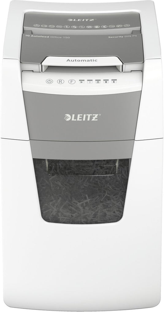 Leitz papierversnipperaar iq wit