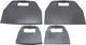 Condor stoelbeschermhoes 5934 dashboard protection pane , 4-tlg.