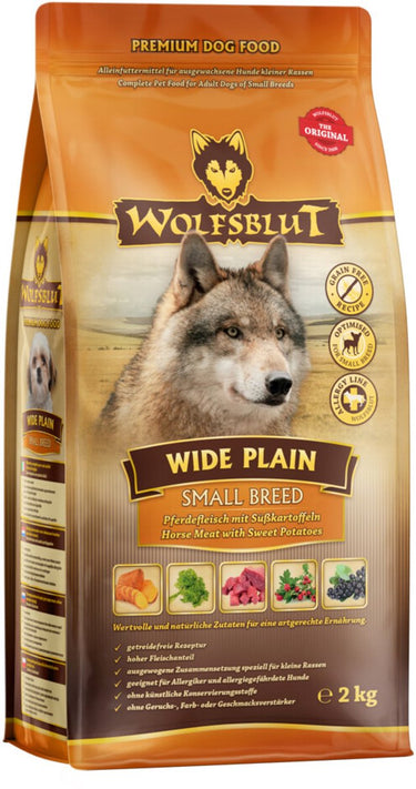 Wolfsblut wide plain s-breed - 2 kg
