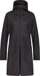Agu seq regenjas dames waterdicht - zwart - waterkolom 5.000 mm - om te ritsen tot poncho - ventilatiepaneel op de rug
