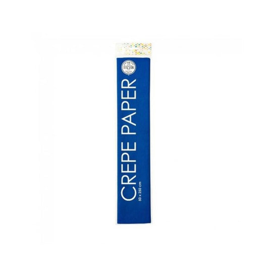 Crepepapier 50x250cm marineblauw pak a 12 rol