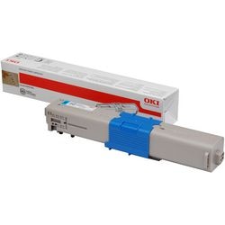Tonercartridge oki 44973535 cyaan
