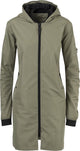 Agu long bomber - dames regenjas - bomberjas - pistachio - s - waterdicht poray 5000 - ademend - neopreen manchetten