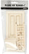 Creativ company kabouterdeur l: 8cm h: 18 cm