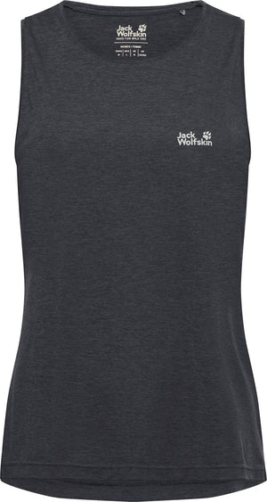 Jack wolfskin wildtrail tank top w - - outdoor kleding - fleeces en truien - t-shirt