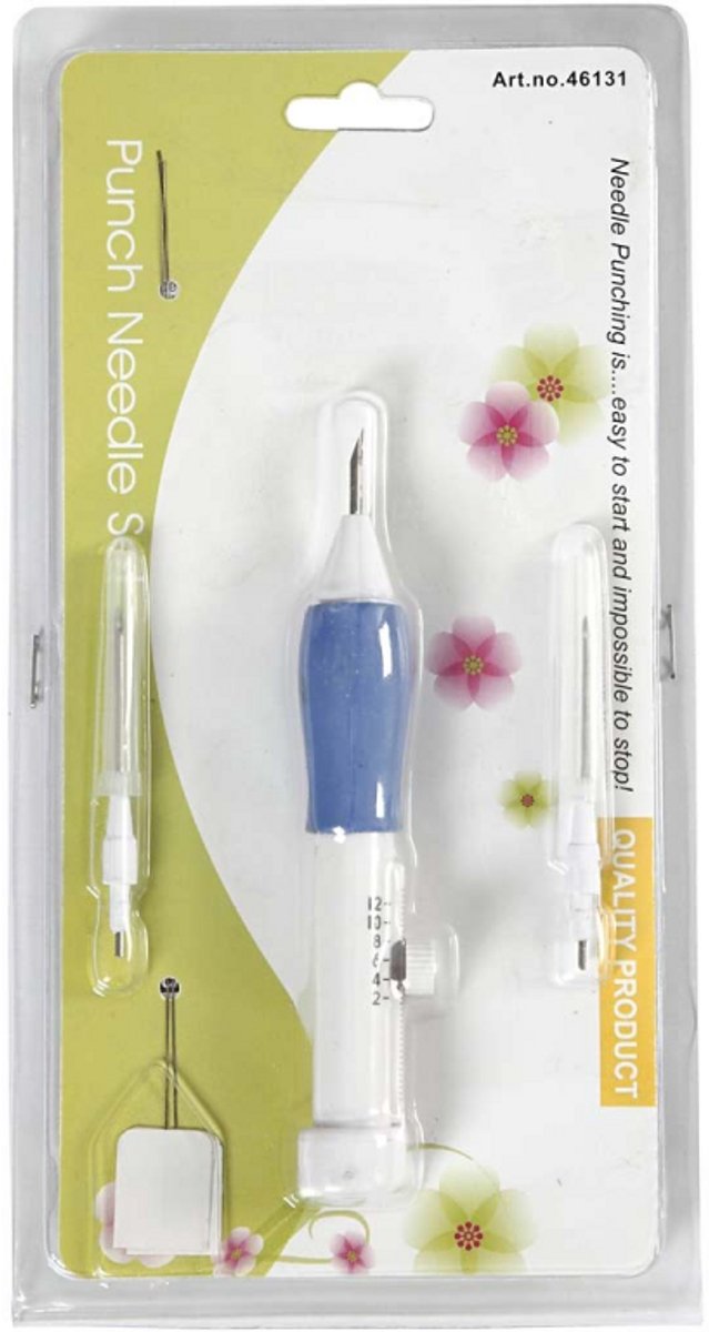 Afbeelding laden in galerijviewer, Creativ company punch needle set gereedschap voor borduren
