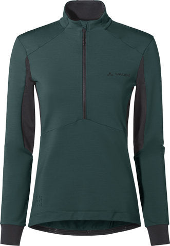 Afbeelding laden in galerijviewer, Vaude womens kuro halfzip ls jersey
