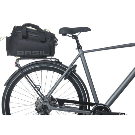 Basil gepäckträgertasche miles luggage bag miles mik 2.0 black slate