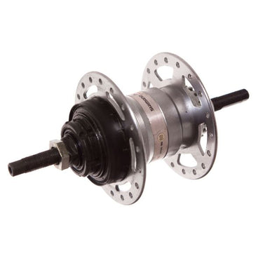 Wsb versnellingsnaaf shimano nexus 3 sg-3r40 v-brake rollerbrake - 36 gaats - zilver