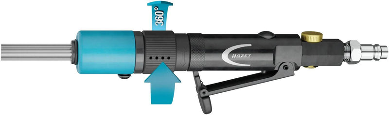 Afbeelding laden in galerijviewer, Hazet nadelentroster 9035m-6 needle scaler mini pneumatic tools
