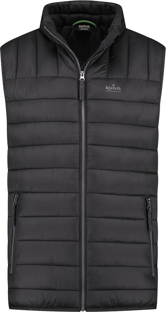 Kjelvik dean heren outdoorbodywarmer - black s