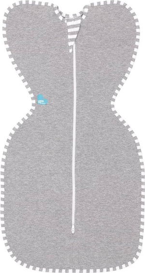 Love to dream ™ babyslaapzak swaddle up™ - inbakeren - baby 0-3 maanden - 3.5-6 kg - all season - grijs
