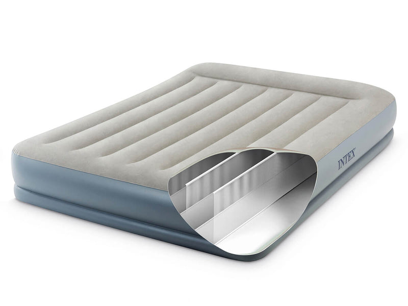 Afbeelding laden in galerijviewer, Intex Pillow Rest Mid-Rise luchtbed tweepersoons
