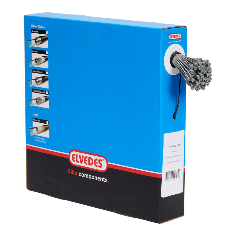 Afbeelding laden in galerijviewer, Elvedes Rem binnenkabel 2000mm 6411RVS-SLICK-BOX

