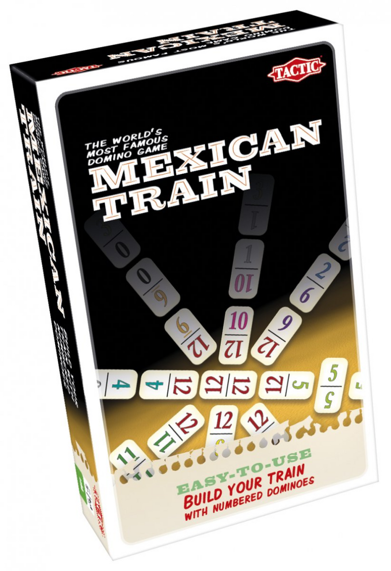 Afbeelding laden in galerijviewer, Tactic mexican train – bordspel – compacte editie – klassiek dominospel – vanaf 7 jaar – 2 of meer spelers
