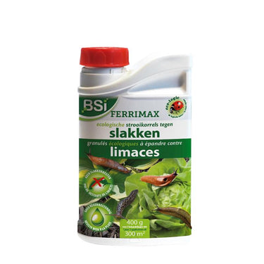 Bsi ferrimax strooikorrels tegen slakken 400g 100% ecologisch