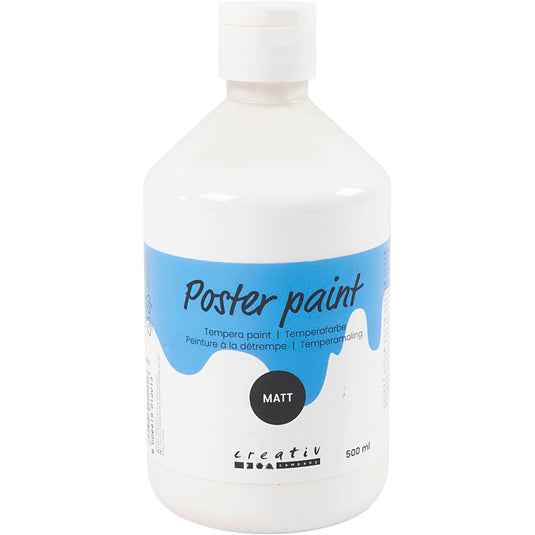 Https: www.cchobby.nl tempera-verf-mat-wit-500-ml-1-fles