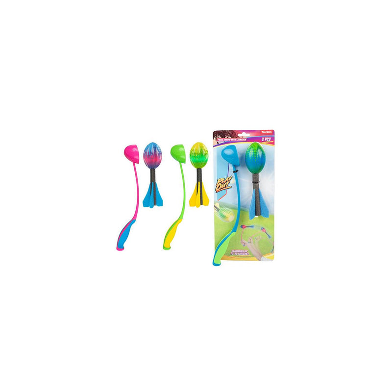 Afbeelding laden in galerijviewer, Toi-toys play out mini foampijl met werper 3 assorti

