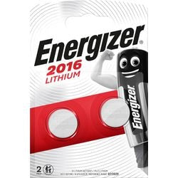 Batterijen energizer cr2016 3v 2 st