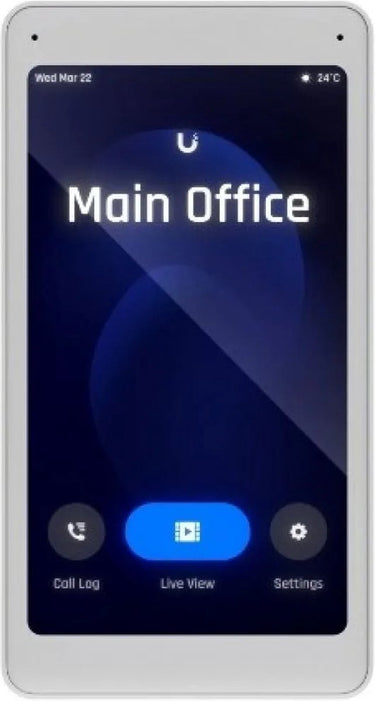 Ubiquiti ua-intercom-viewer - intercom beeldscherm wit