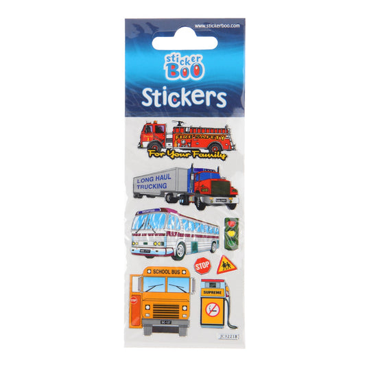 Stickervel voertuigen