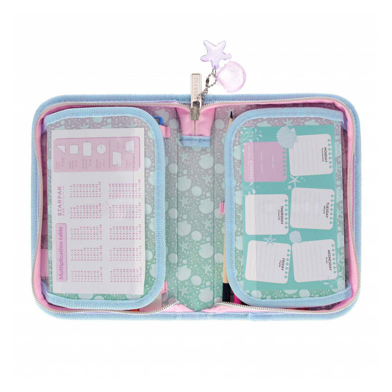 Afbeelding laden in galerijviewer, Etui met accessoires schelp, 25dlg.
