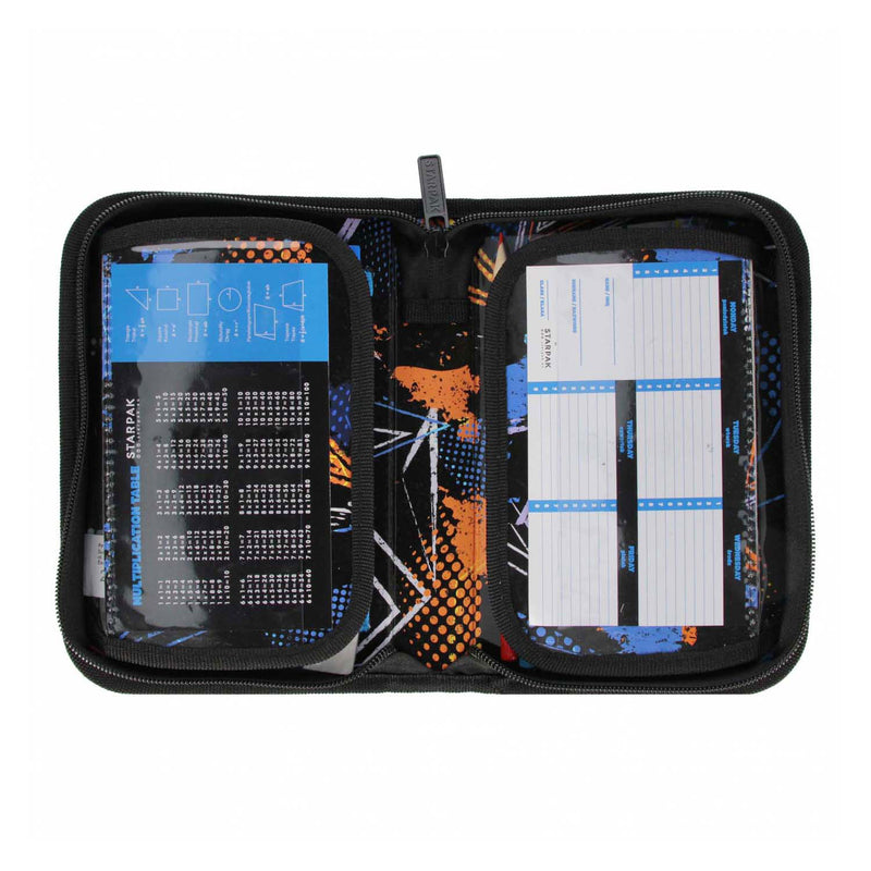 Afbeelding laden in galerijviewer, Etui met accessoires voetbal blauw, 25dlg.
