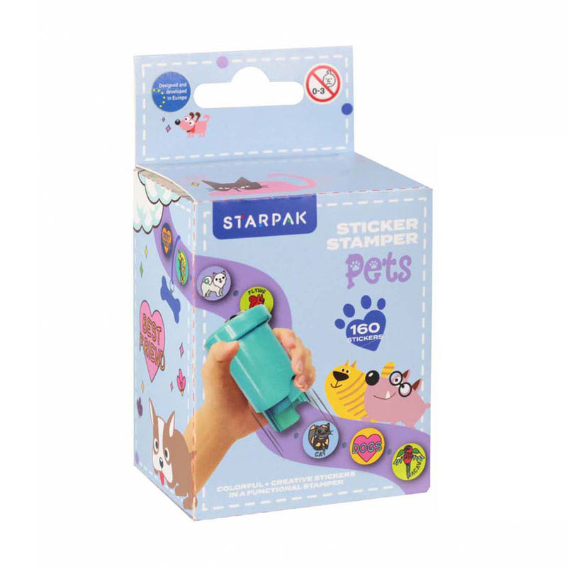 Afbeelding laden in galerijviewer, Sticker stempel dieren, 160st.
