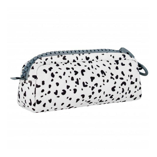 Etui met zwarte stippen