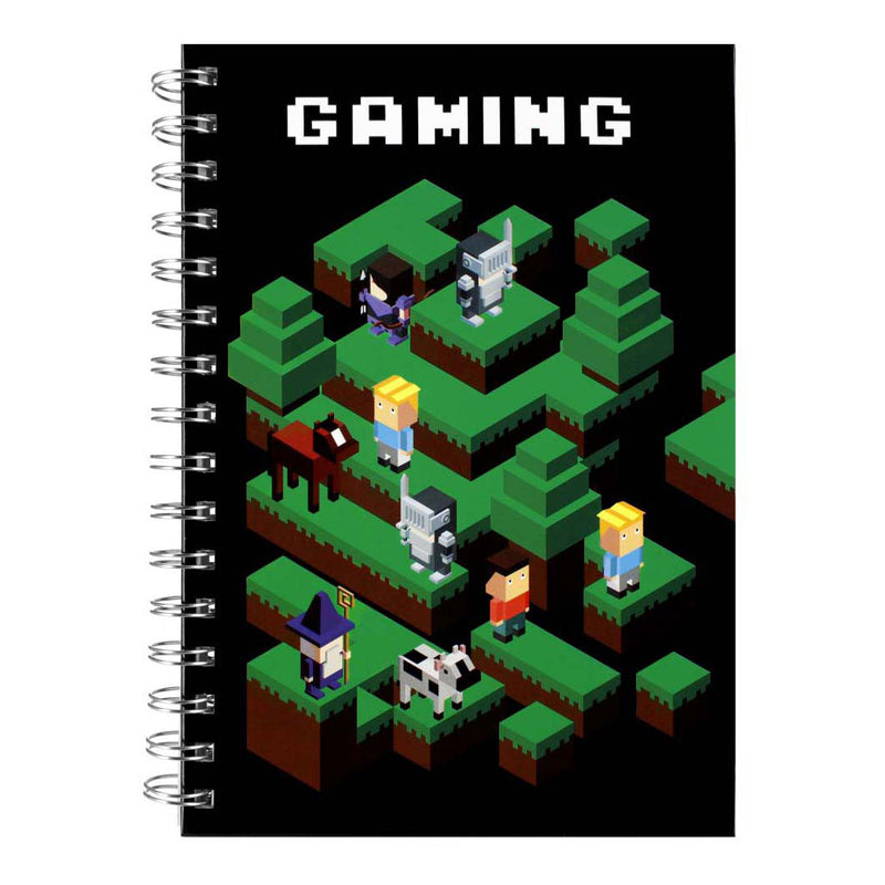 Afbeelding laden in galerijviewer, Spiraal notitieboek gaming, a5
