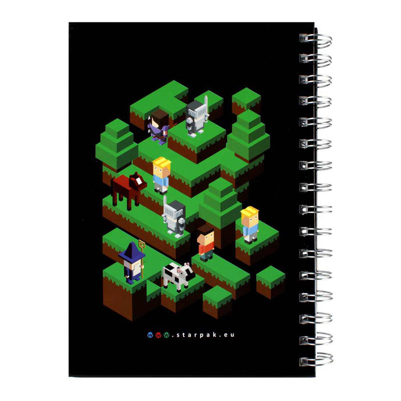 Afbeelding laden in galerijviewer, Spiraal notitieboek gaming, a5
