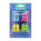 Gum 3d puzzel blokken, 4st.