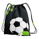 Gymtas voetbal met bal groen