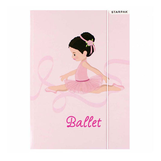 Map met elastiek a4 ballet
