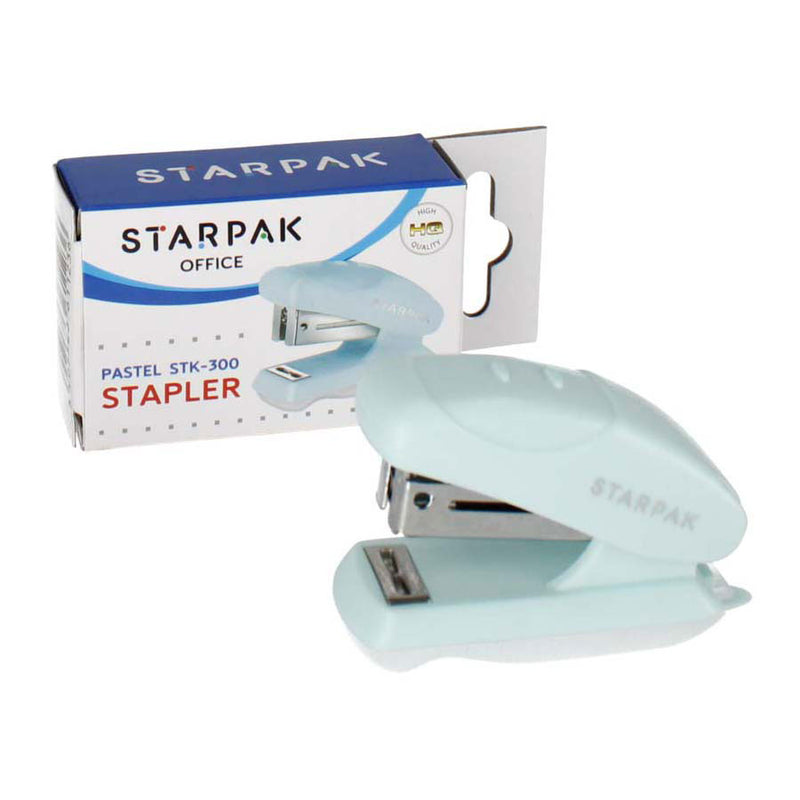 Afbeelding laden in galerijviewer, Mini nietmachine stk-300 blauw
