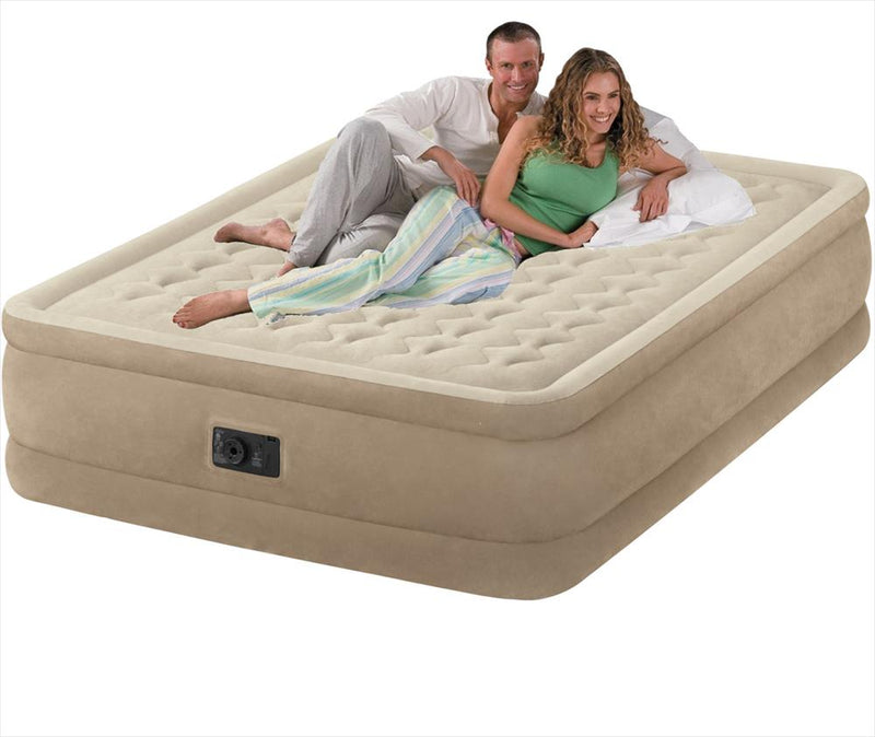 Afbeelding laden in galerijviewer, Intex Ultra Plush luchtbed tweepersoons
