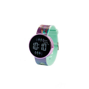 Accutime frozen horloge led rond, verwisselbare batterij | 3 stuks