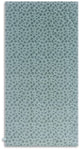 Swim essentials - strandlaken - 135 x 65 cm- handdoek - luipaardprint - 100% katoen - groen