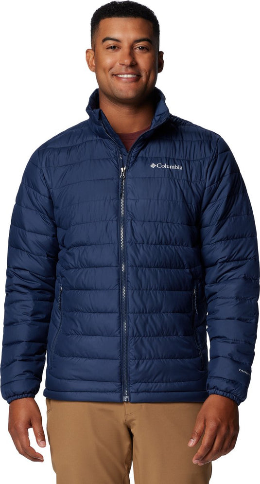 Columbia powder lite™ ii jacket men's outdoorjas - collegiate navy - maat xxl