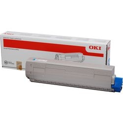 Tonercartridge oki 44844507 nr. 831 cyaan