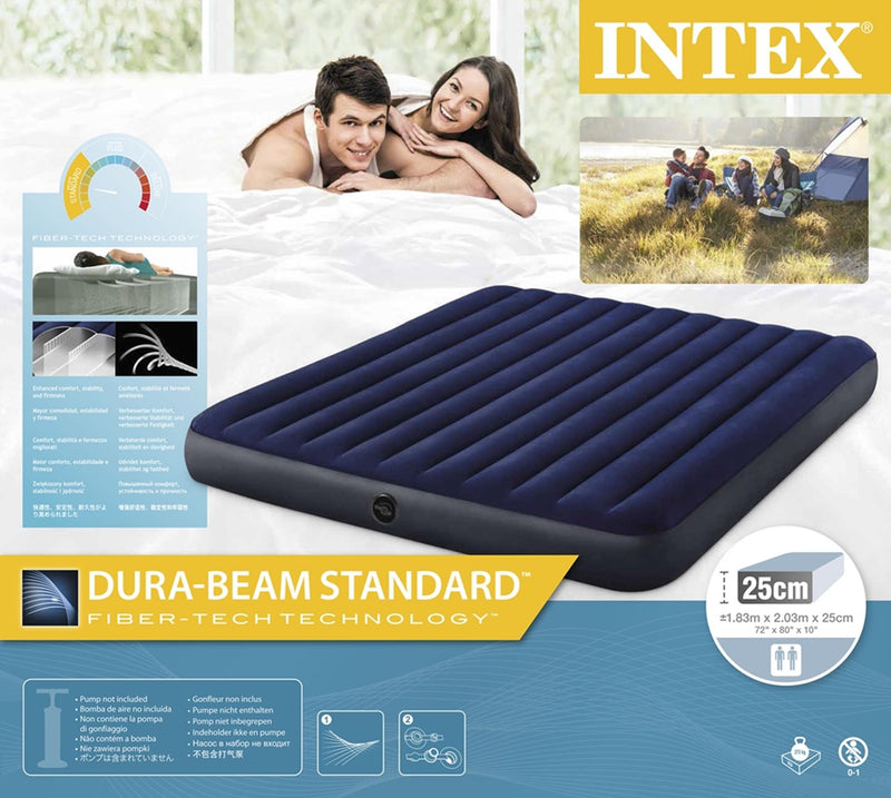 Afbeelding laden in galerijviewer, Intex Classic Dura-Beam luchtbed - kingsize
