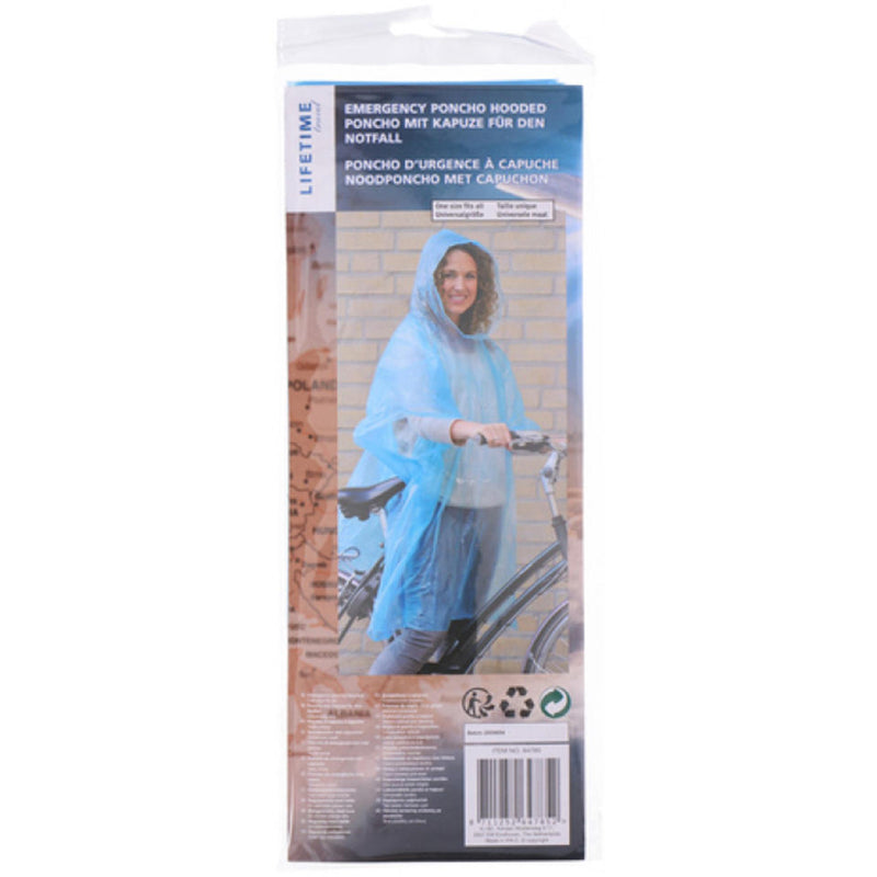 Afbeelding laden in galerijviewer, Lifetime poncho met capuchon poncho met capuchon wegwerp
