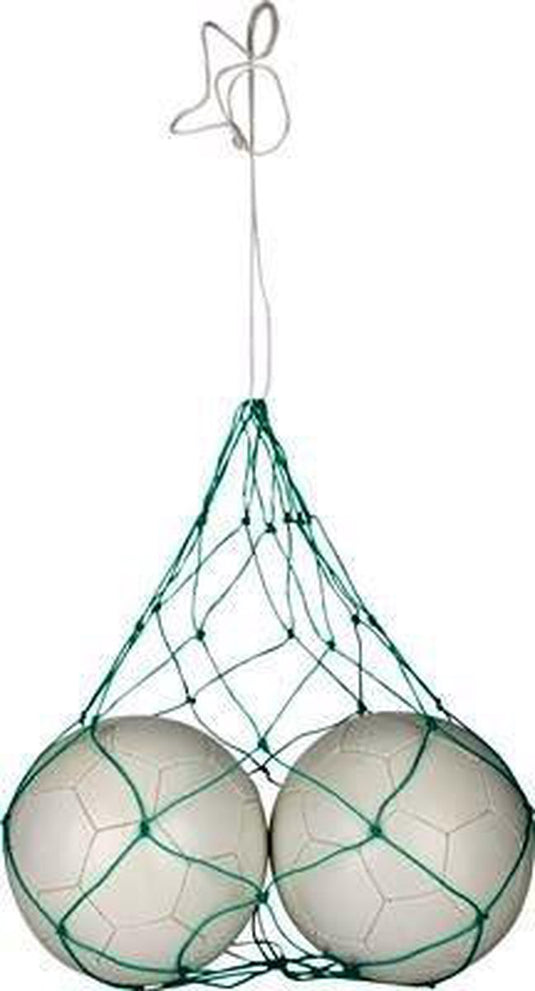 Avento ballennet voor 2 ballen - wit rood