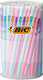 Bic matic - vulpotlood - pastel - tubo van 60 stuks - diverse kleuren